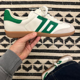 CLOUD White/Green Sneaker Shoes - Sneaker Back 70