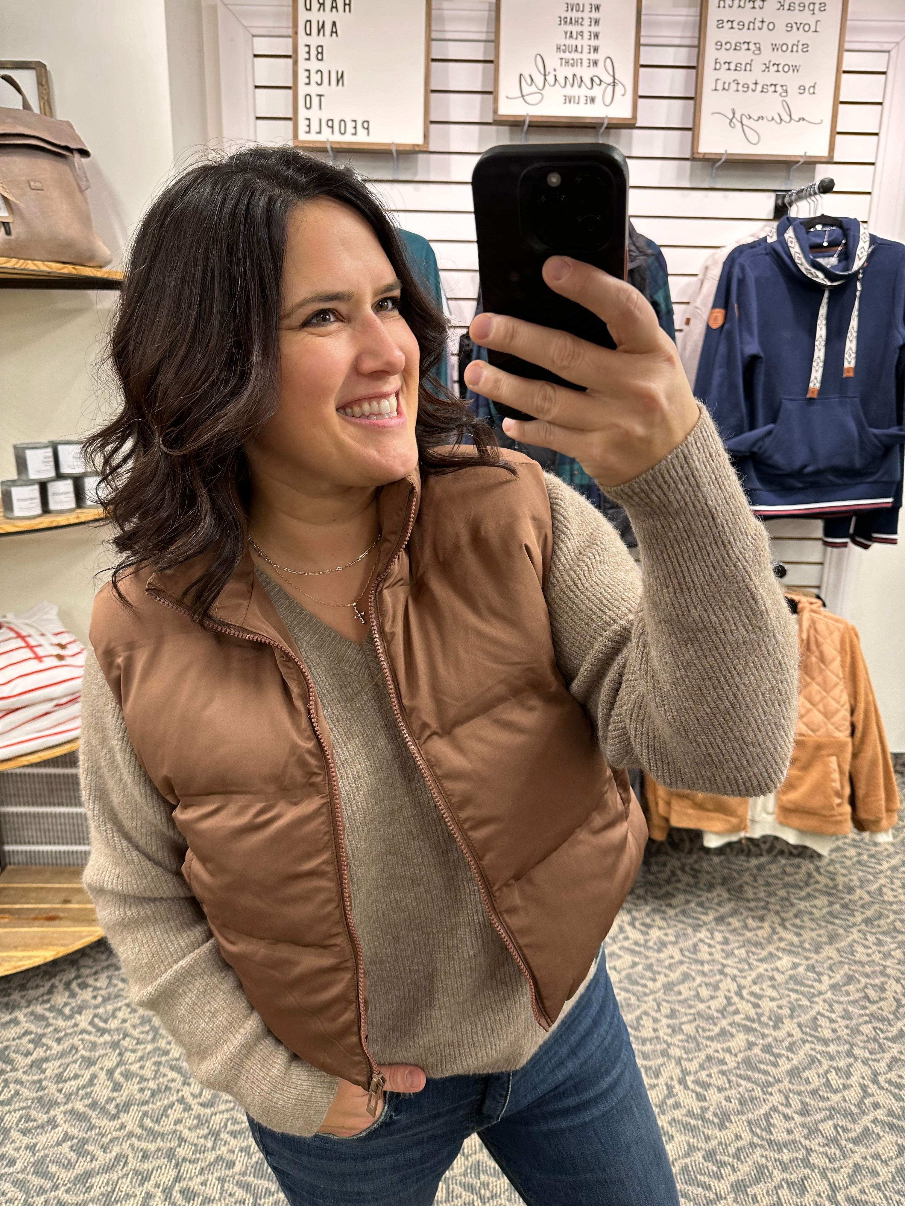 Cappacino Issey Vest Outerwear - Vest THREAD & SUPPLY