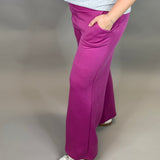 Magenta Resort Pants Bottom- Pants DEAR SCARLETT