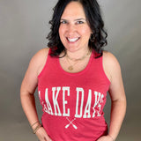Red Lake Days Racerback Tank Tops- Tanks WINDMILL GYPSY
