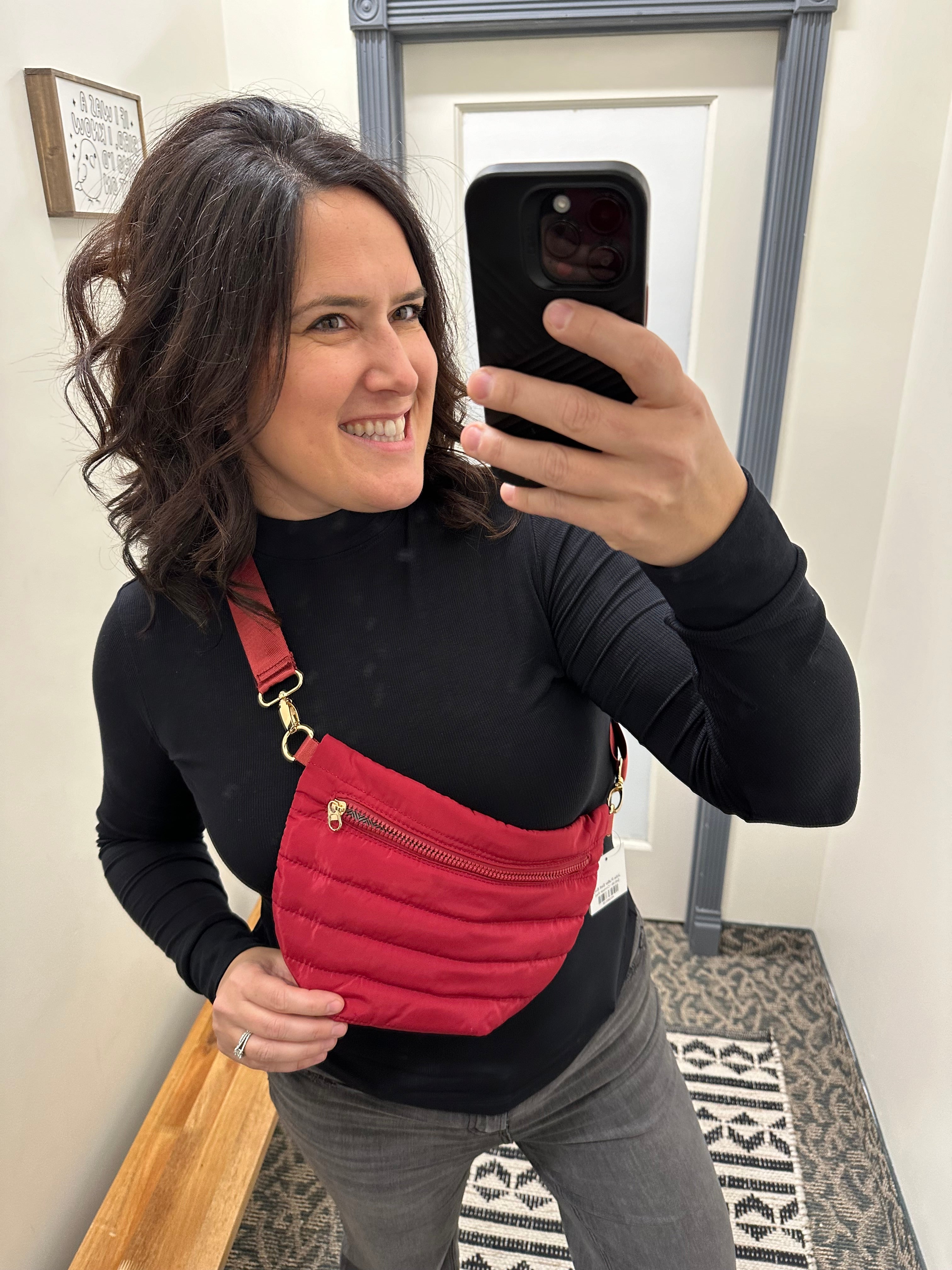 Jolie Puffer Belt Bag (8 colors) Bags- Purses PRETTY SIMPLE WHOLESALE