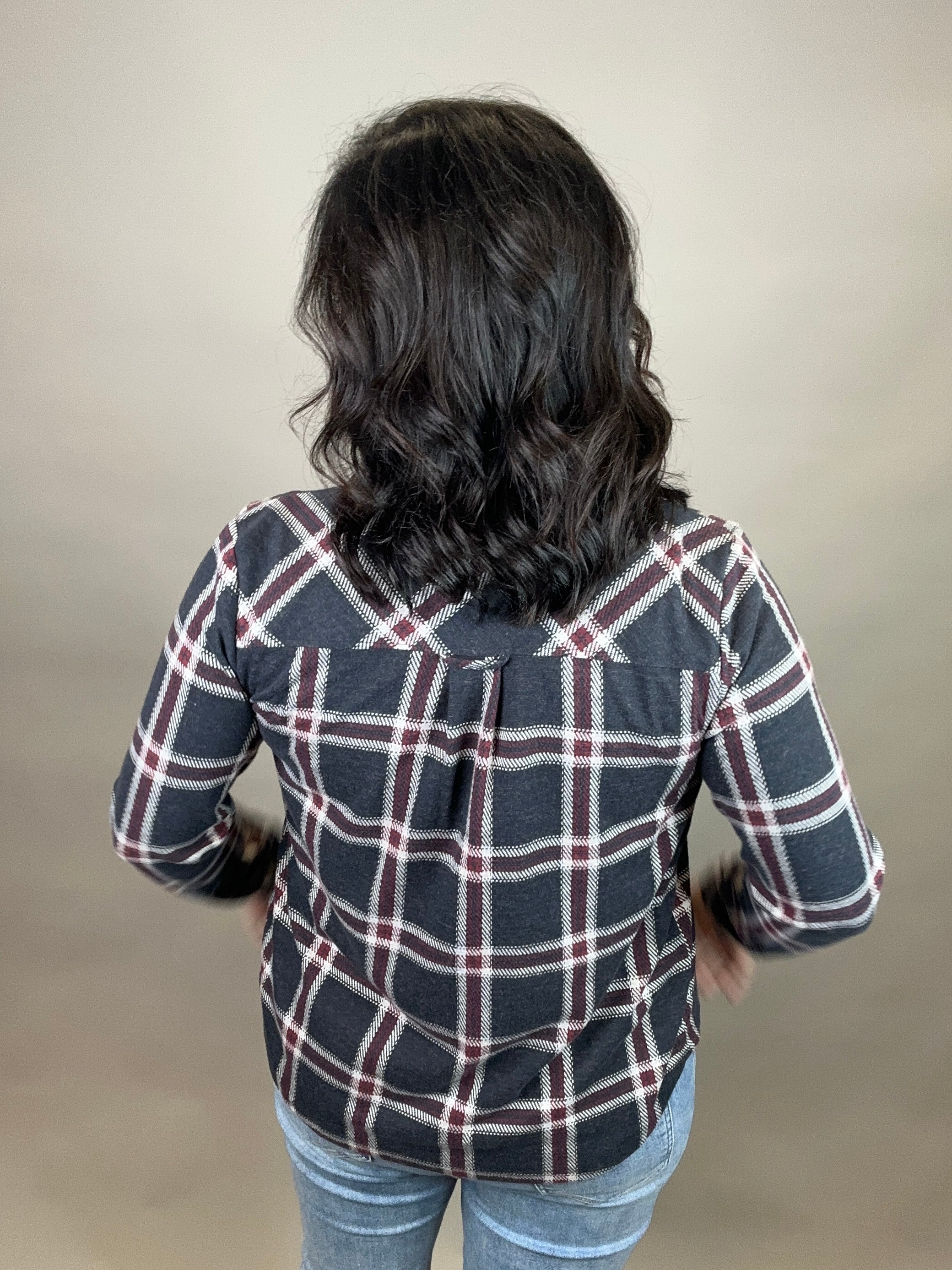 Black Red Plaid Cassian Shirt Tops - Button Ups THREAD & SUPPLY