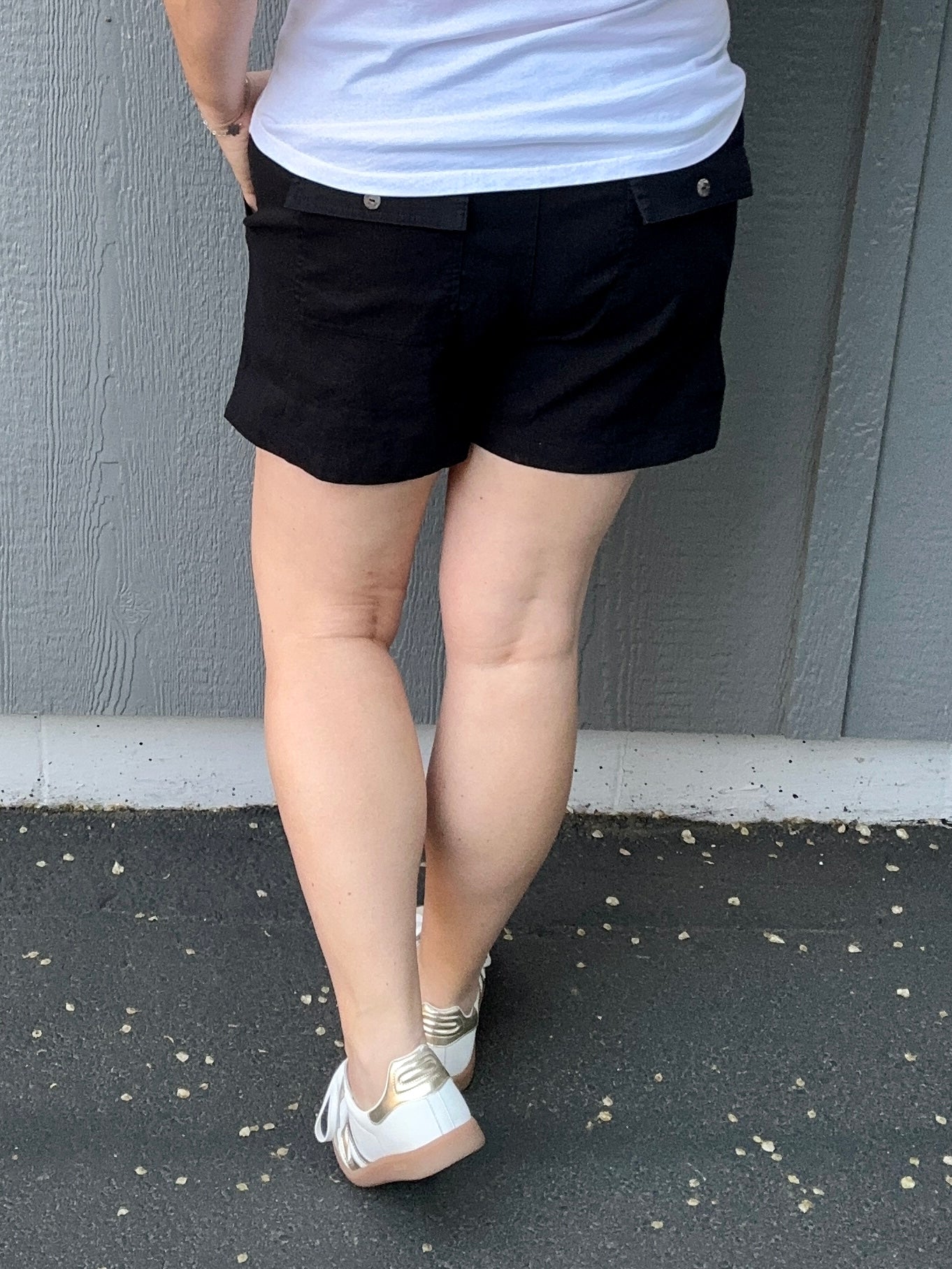 Black Katana Short Bottoms - Shorts KUT FROM THE KLOTH