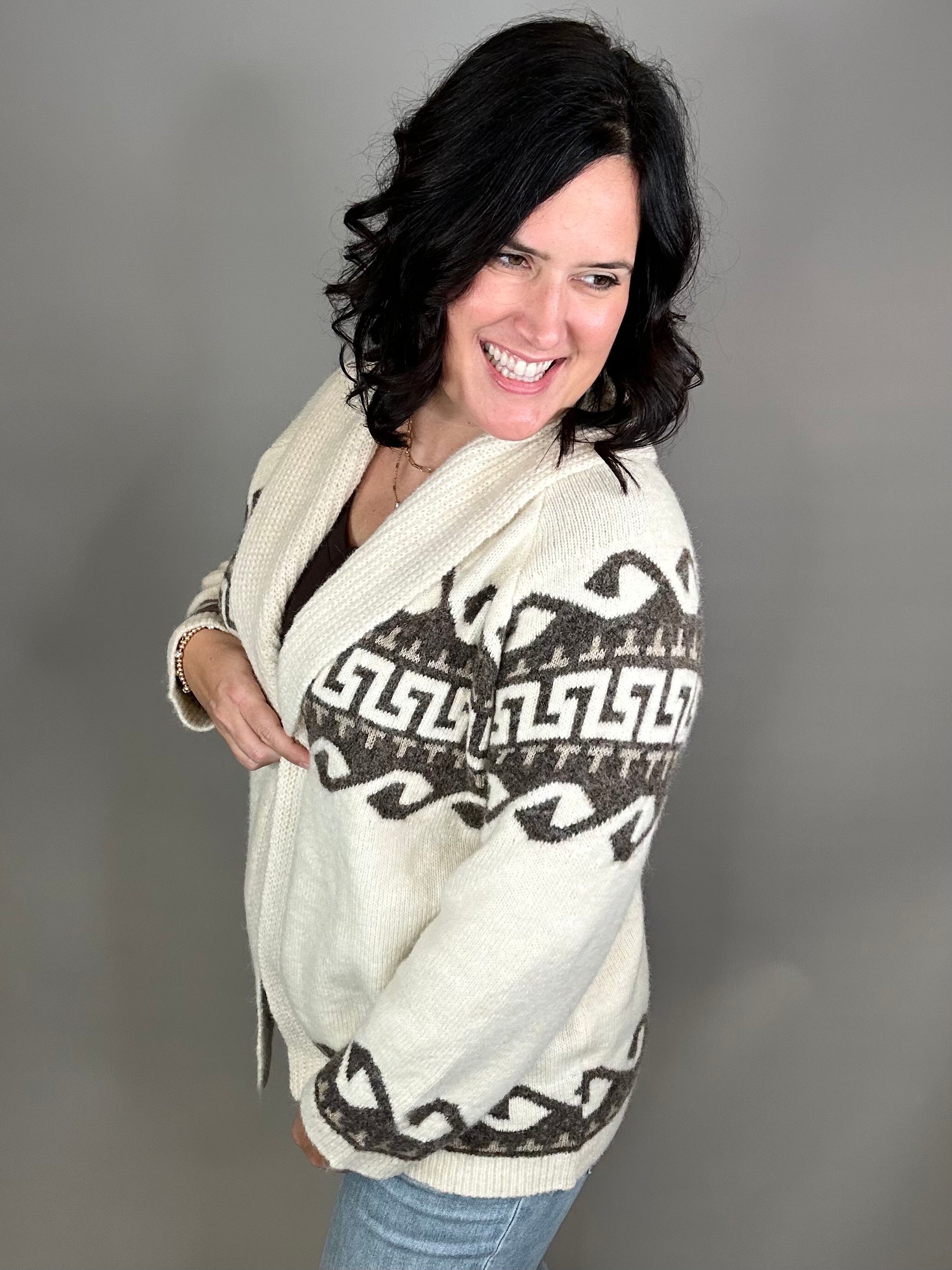 Astrid Shawl Collar Cardigan