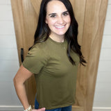 Dark Olive Asher Tee Top - Tee THREAD & SUPPLY