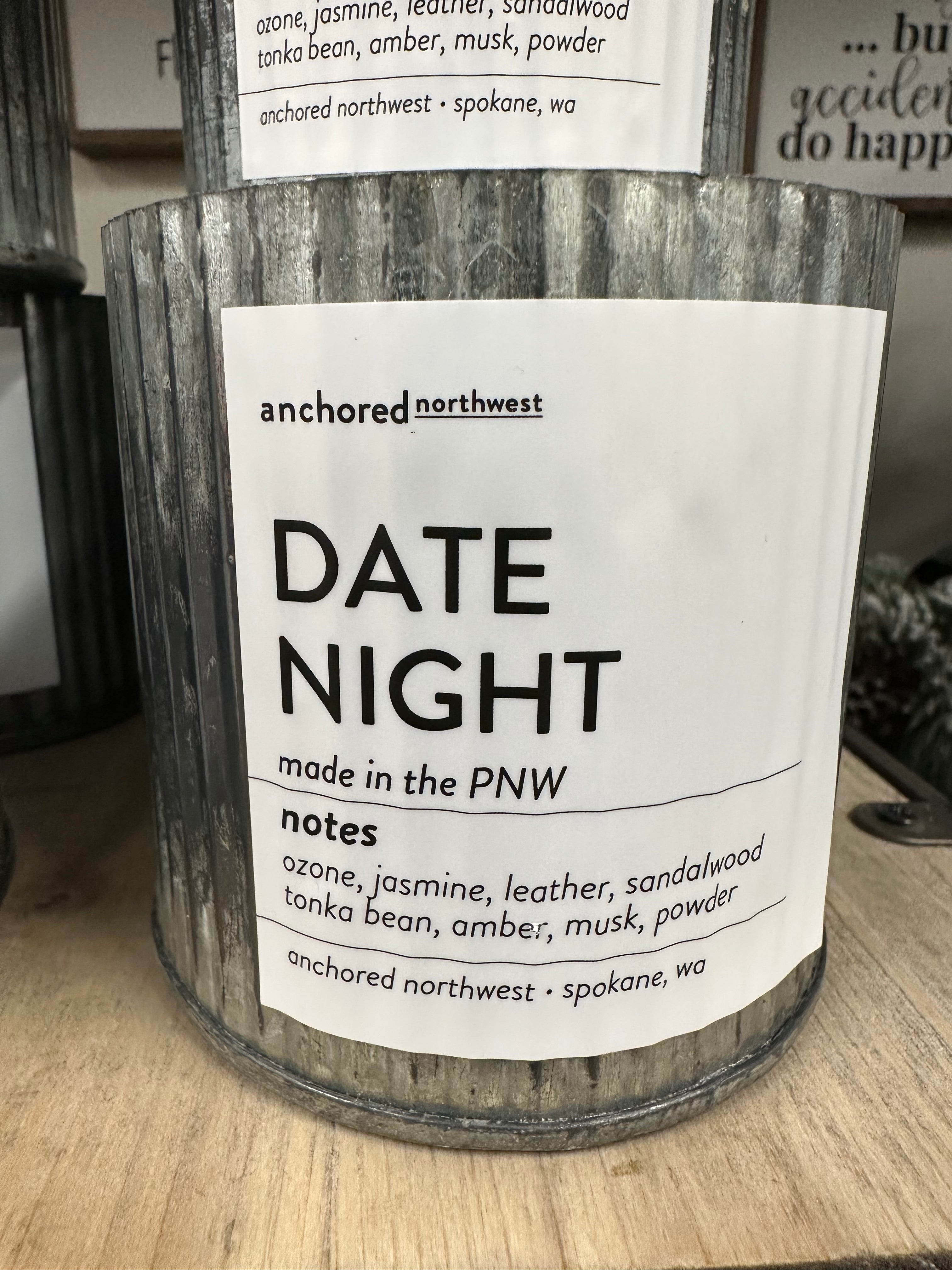 Anchored Northwest Wood Wick Candle 10oz. Home - Fragrance - Candles ANCHORED NORTHWEST