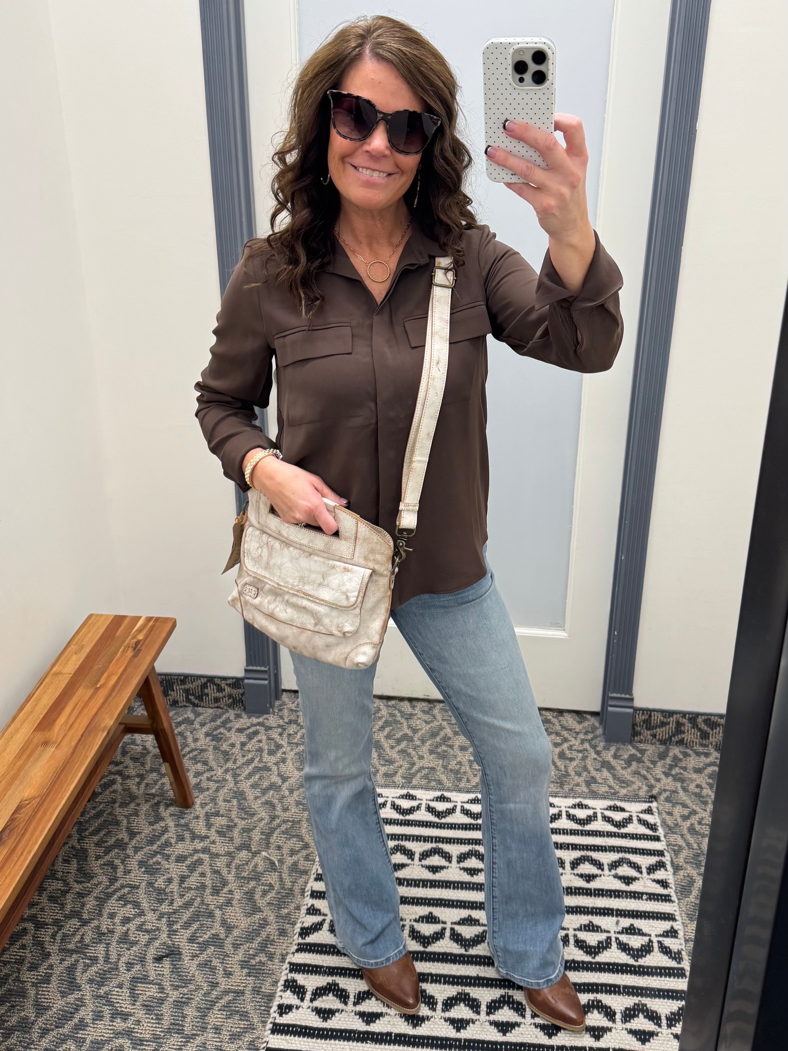 Fudge Janessa Shirt Tops - Button Ups THREAD & SUPPLY