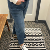 Polynesian Blue High Rise Wide Leg Jeans Bottom- Pants MICA DENIM