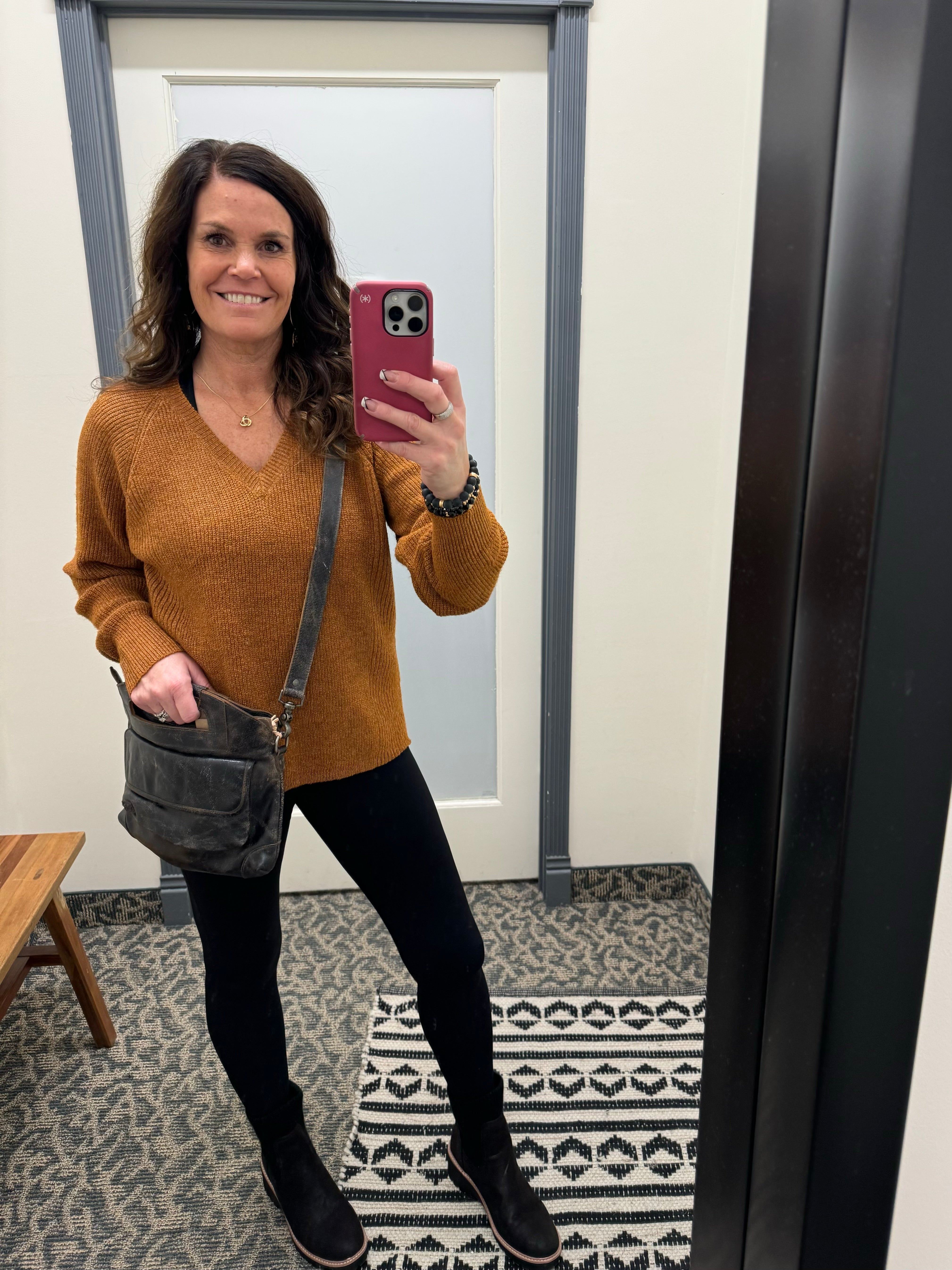 Heather Orange Marigold Sweater Top - Sweater THREAD & SUPPLY