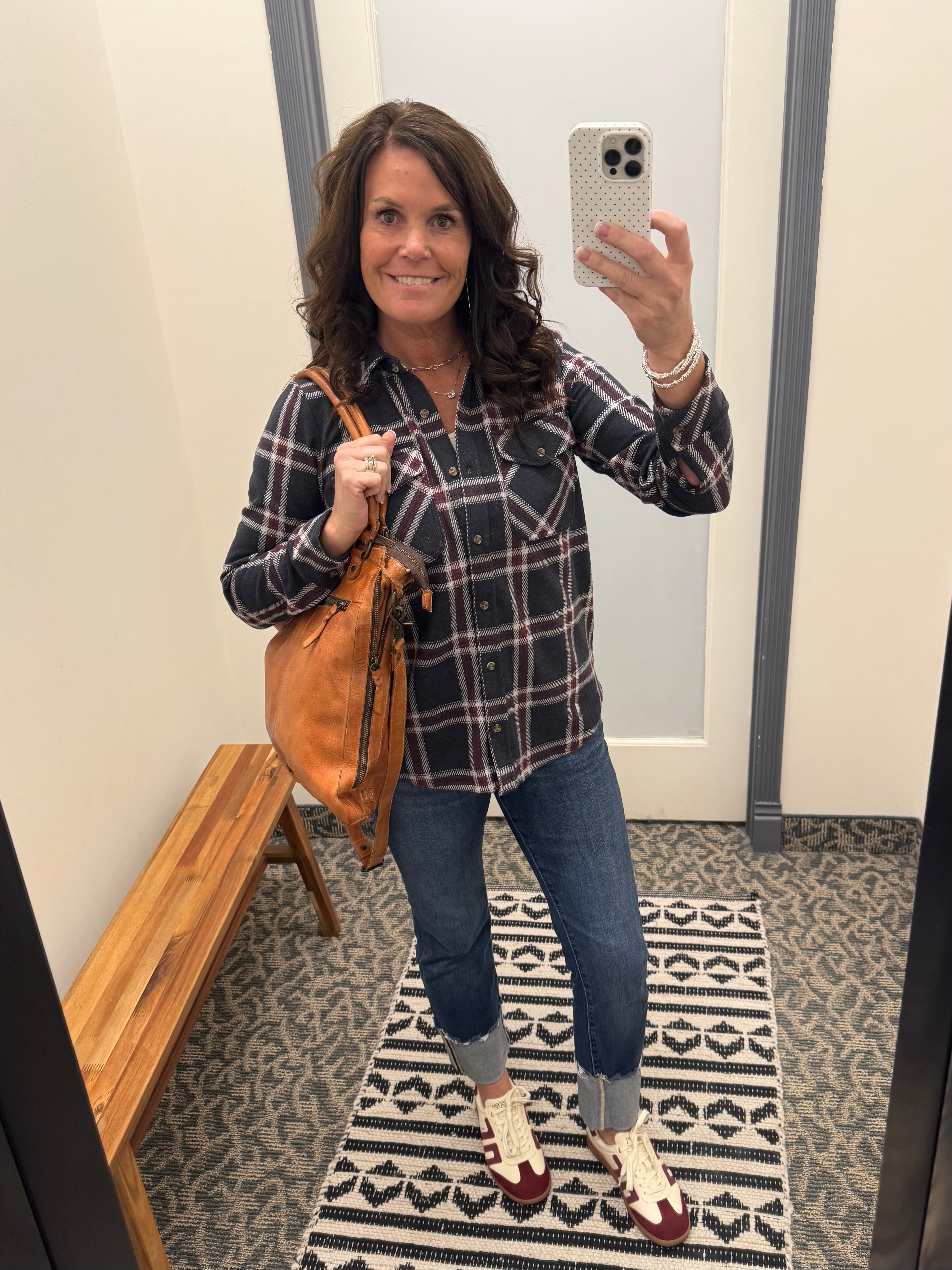 Black Red Plaid Cassian Shirt Tops - Button Ups THREAD & SUPPLY