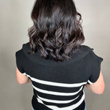 Noir Blanc Stella Sweater Top - Sweater THREAD & SUPPLY