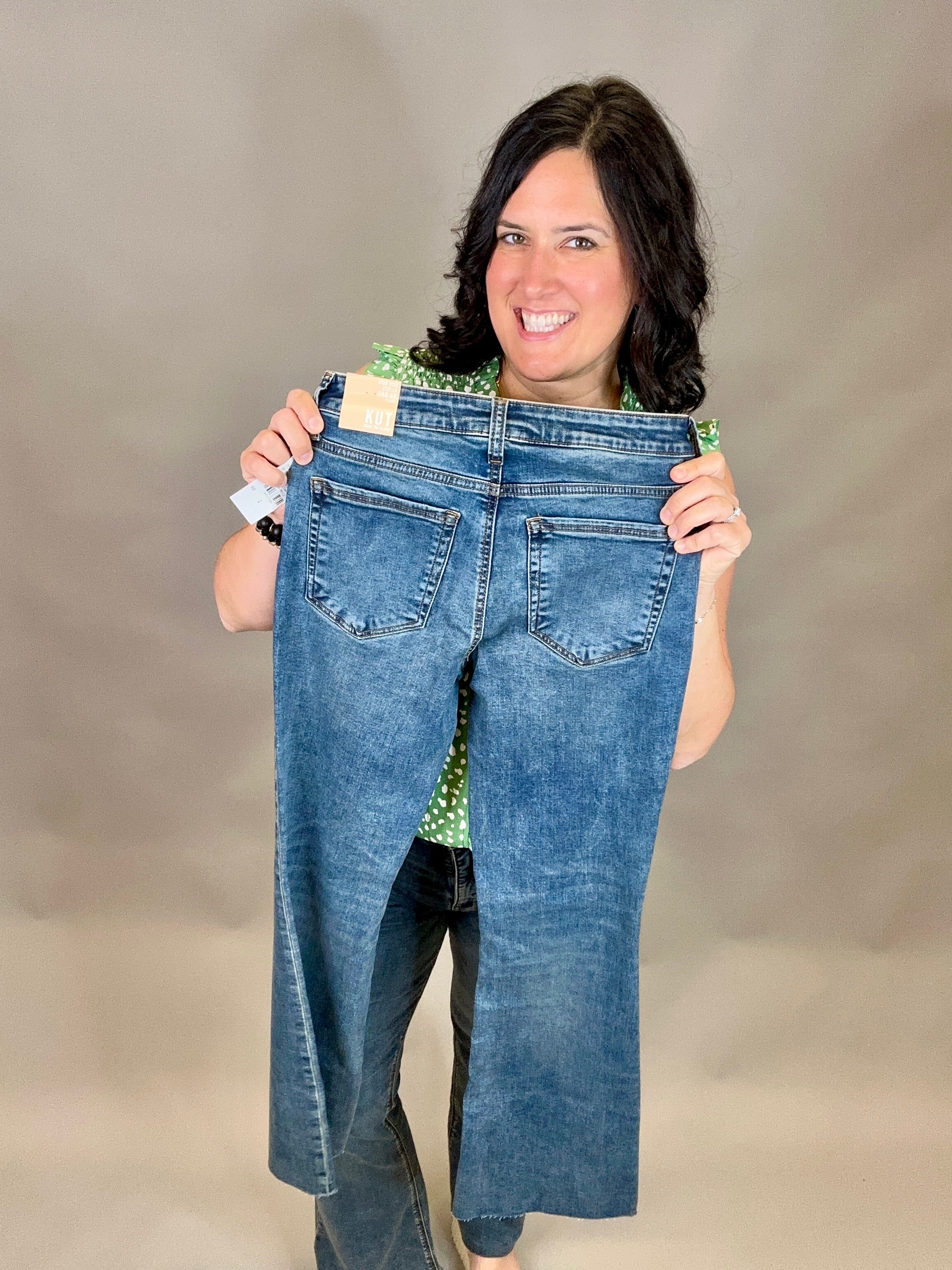 Stella Debonairly Dark Base Flare Bottom- Pants KUT FROM THE KLOTH