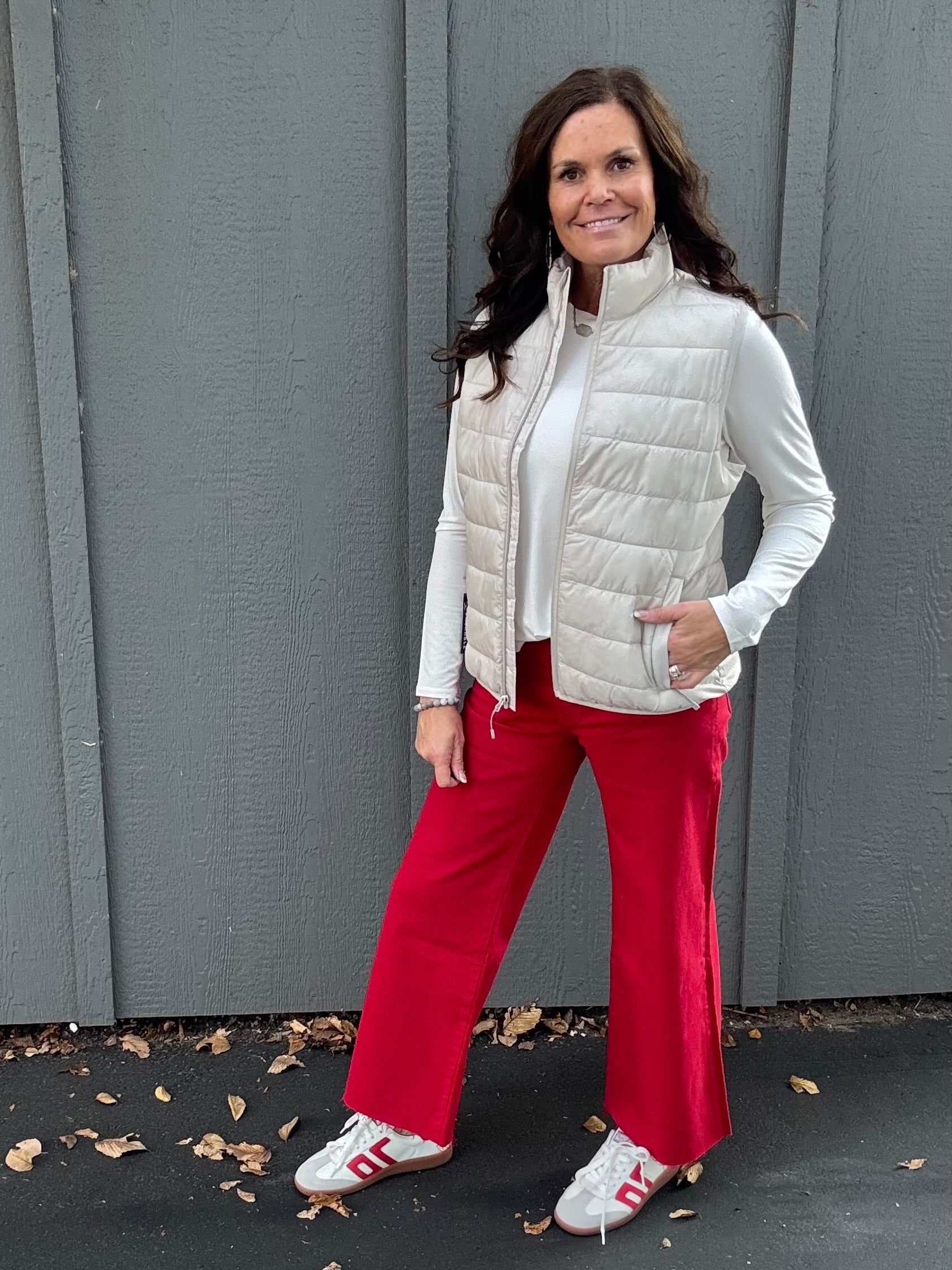Ruby Red Meg Jeans Bottoms - Pants KUT FROM THE KLOTH