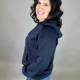 Navy Seaside Hoodie Tops- Sweatshirts DEAR SCARLETT