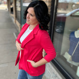 Dragon Fruit Blazer Jacket Outerwear- Blazers DEAR SCARLETT