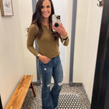 Brown Moss Alex Top Top - Tee THREAD & SUPPLY