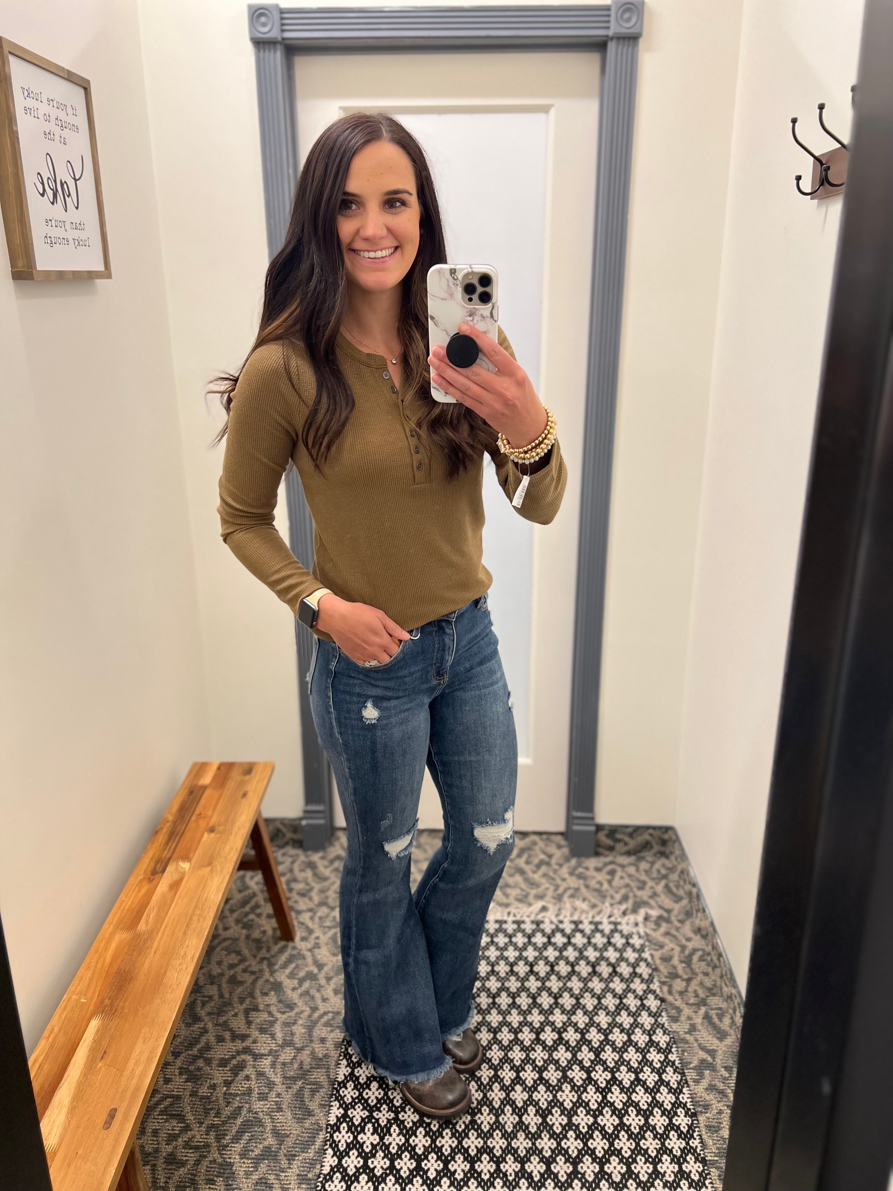 Brown Moss Alex Top Top - Tee THREAD & SUPPLY