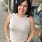 Silver Grey Sinclair Tank Tops- Tanks THREAD & SUPPLY