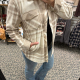 Brown Plaid Tullis Shacket Outerwear- Jackets THREAD & SUPPLY