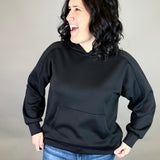 Black Seaside Hoodie Tops- Sweatshirts DEAR SCARLETT