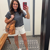 Optic White Jane Shorts Bottoms - Shorts KUT FROM THE KLOTH