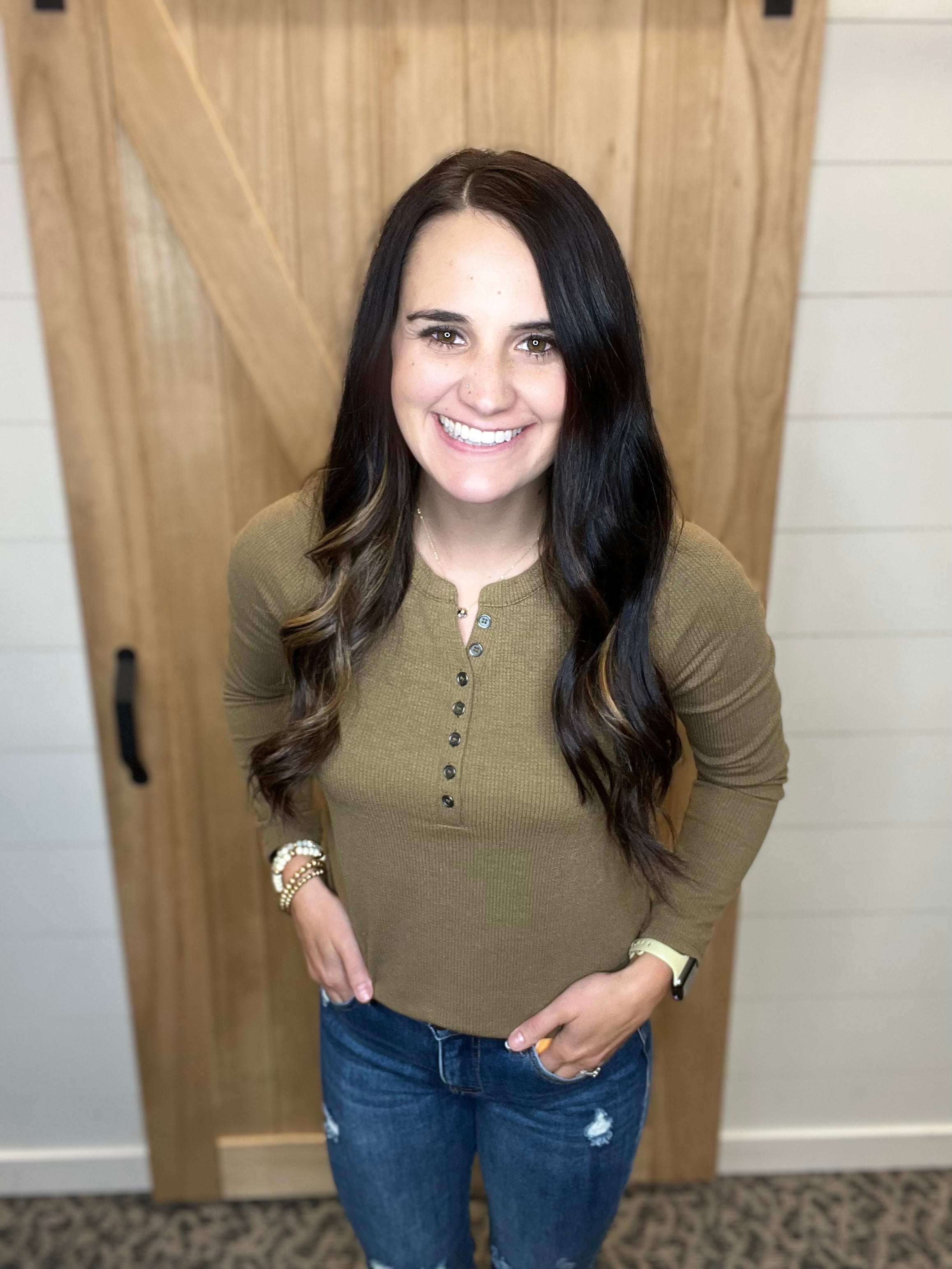 Brown Moss Alex Top Top - Tee THREAD & SUPPLY