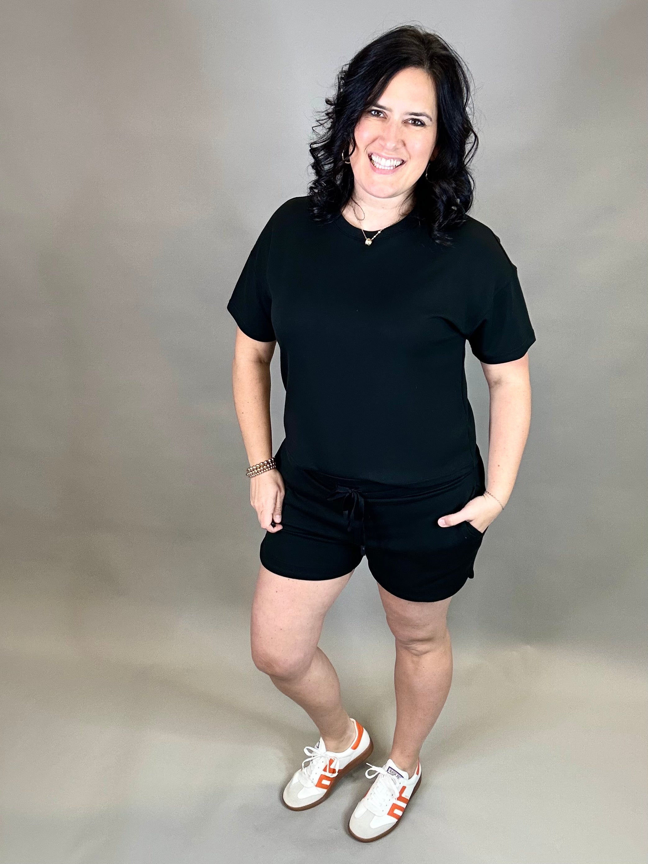 Black Rosie Shorts Bottoms - Shorts THREAD & SUPPLY
