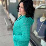 Emerald Crochet Open Cardigan Tops- Cardigans STACCATO