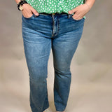 Stella Debonairly Dark Base Flare Bottom- Pants KUT FROM THE KLOTH