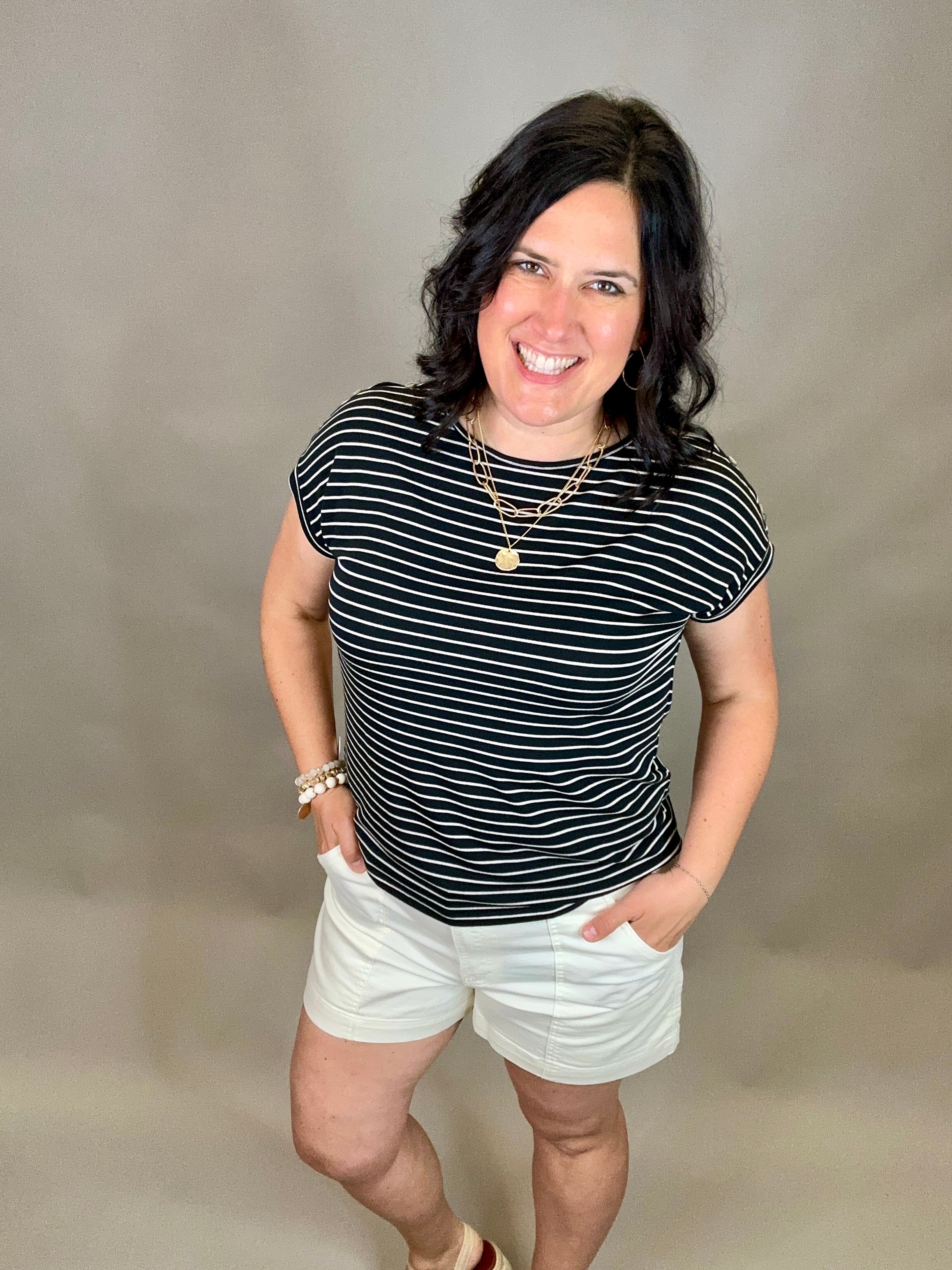Ecru Jane Short Bottoms - Shorts KUT FROM THE KLOTH