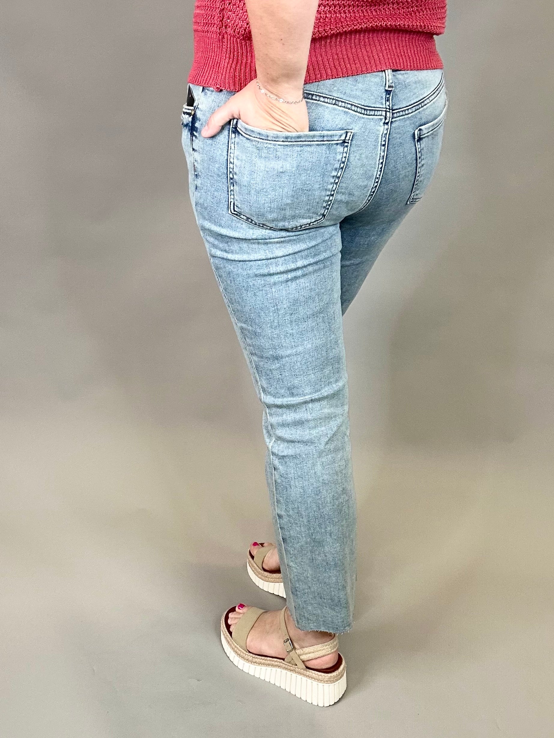 Kelsey Devotion Med Base Ankle Flare Bottom- Pants KUT FROM THE KLOTH