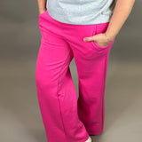 Hot Pink Resort Pants Bottom- Pants DEAR SCARLETT