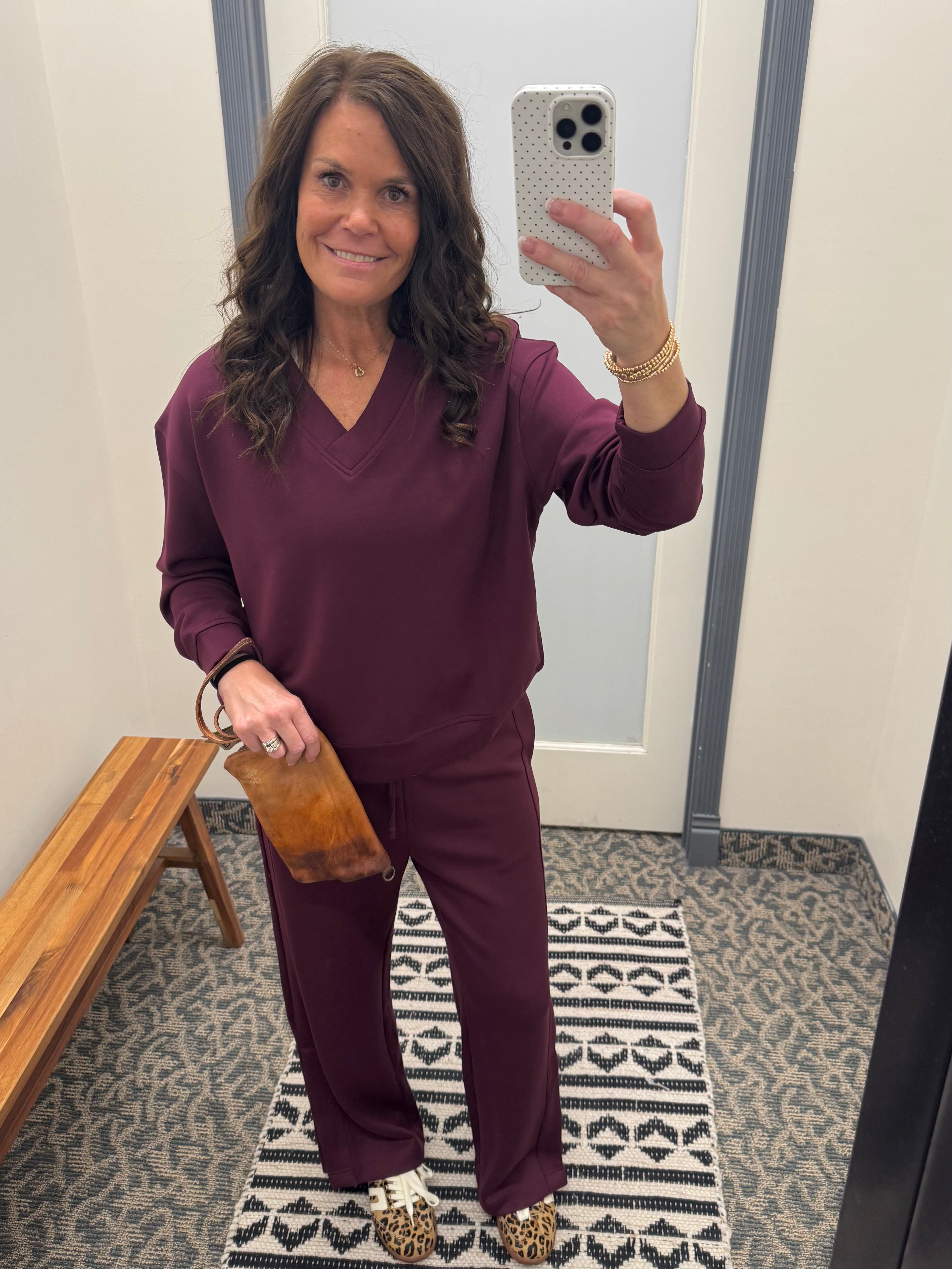 Port Hartley V Neck Top Top - Sweatshirt P.CILL