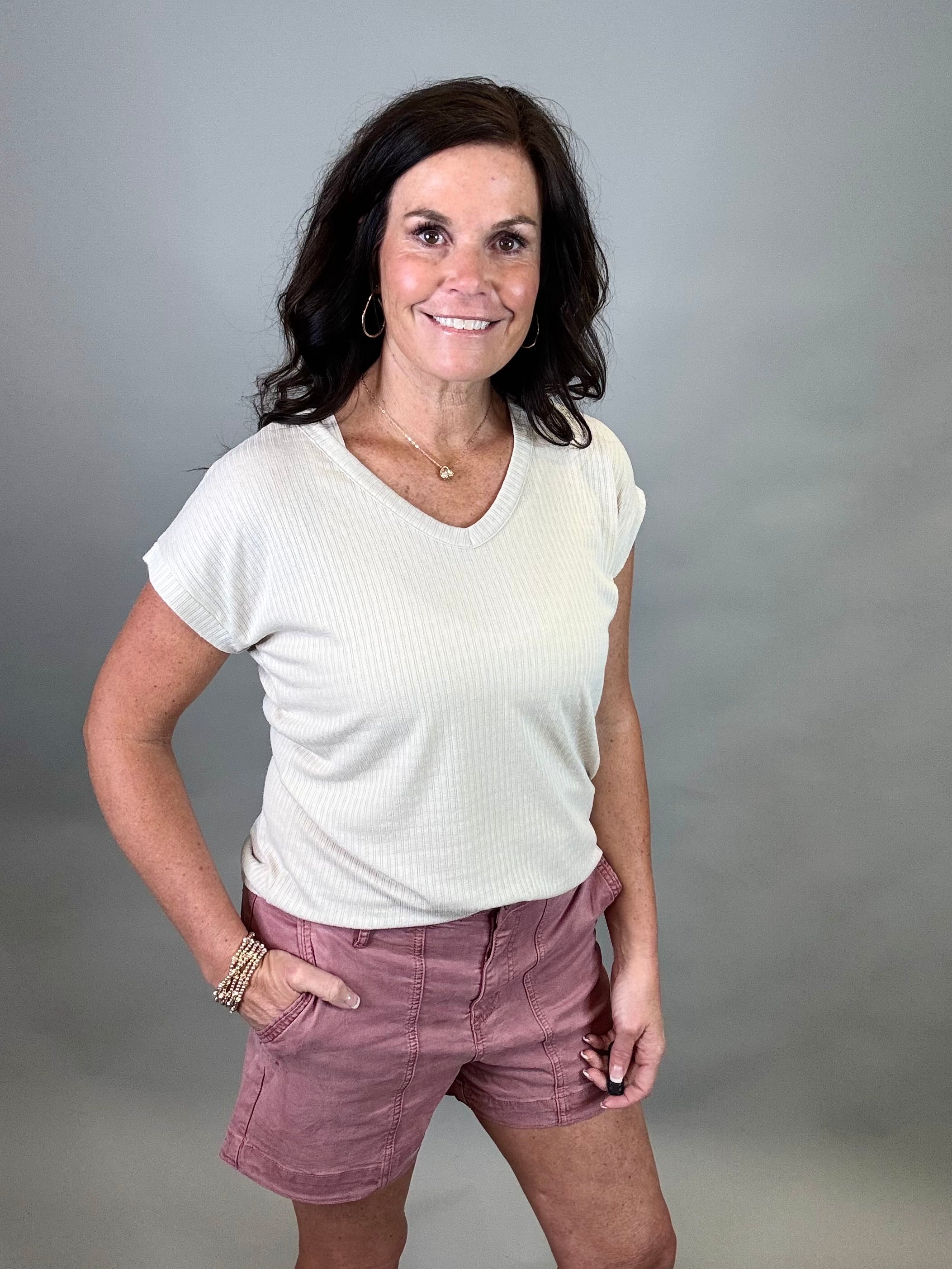 Rose Loretta Shorts Bottoms - Shorts THREAD & SUPPLY
