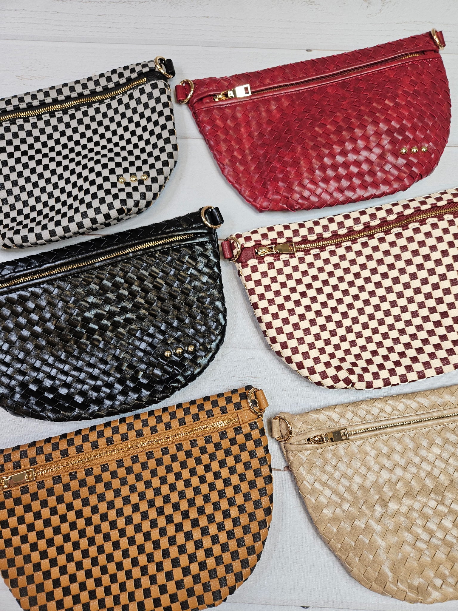Westlyn Woven Bag (6 colors) Bags- Purses PRETTY SIMPLE WHOLESALE