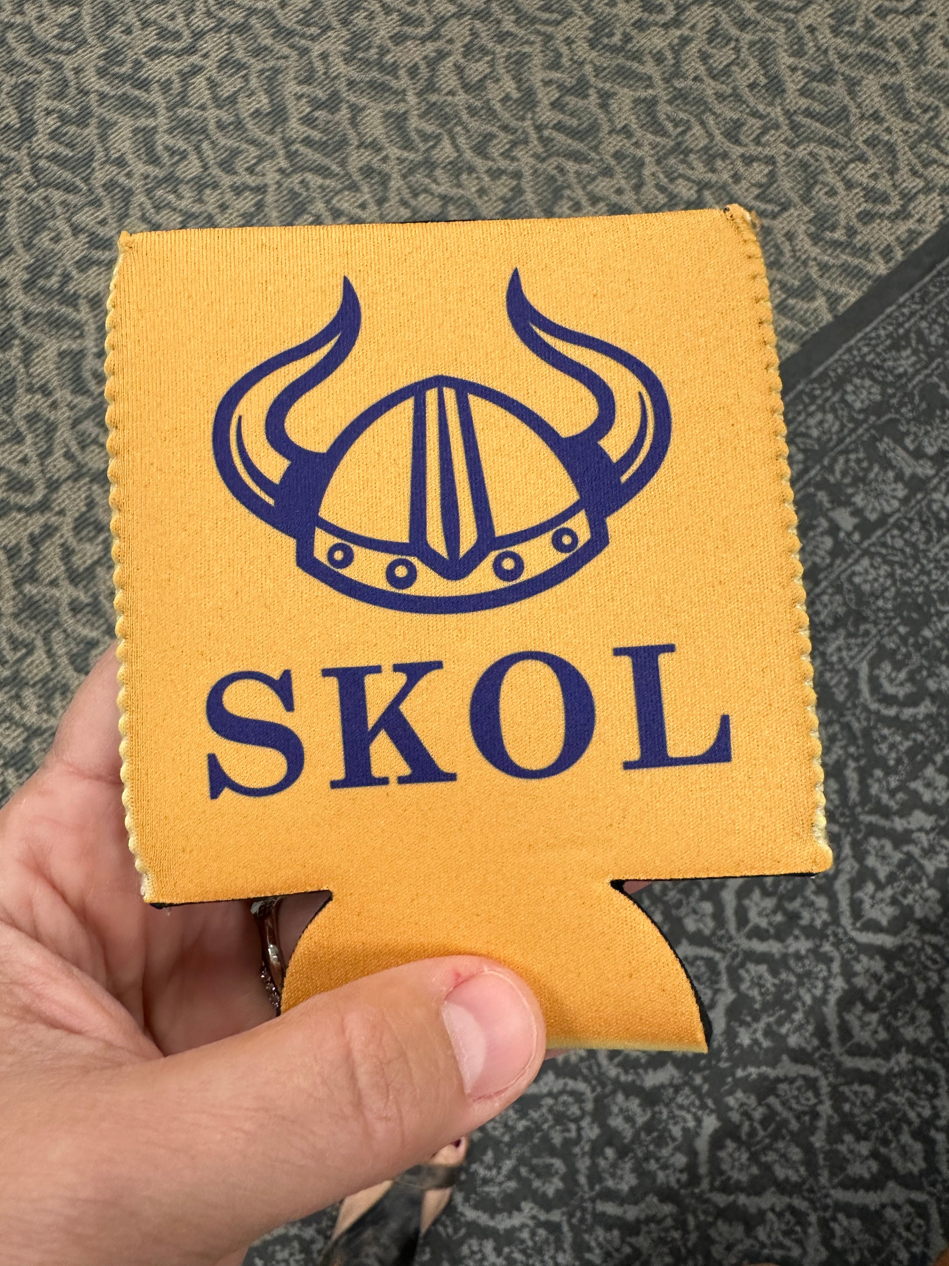 Skol Football Coozies Home- Drinkware A MONDAY IN MAY