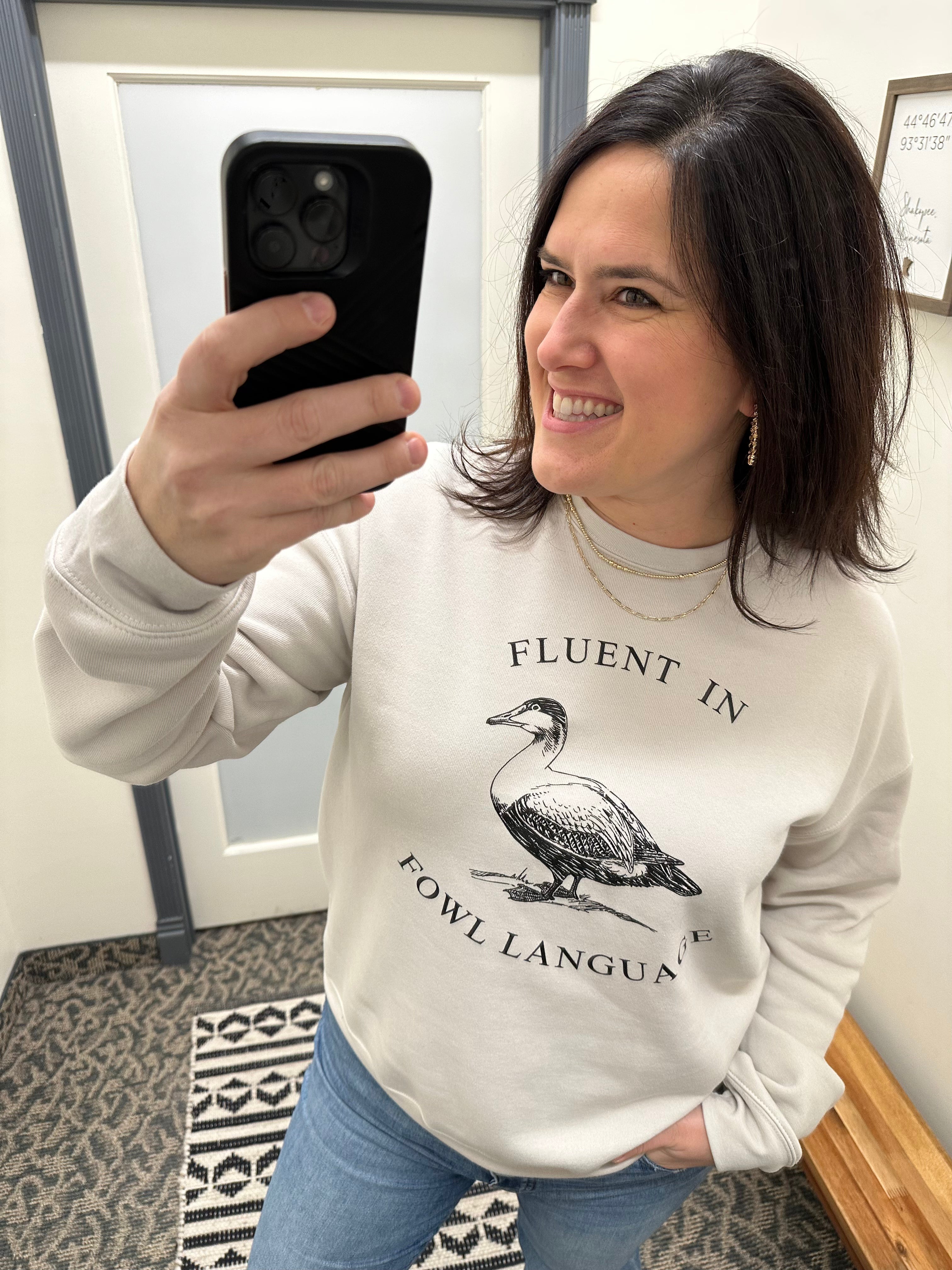 Fowl Lauguage Sweatshirt Top - Sweatshirt WINDMILL GYPSY