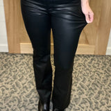 Ana HR FA Flare (Black- coated) KUT jeans KUT FROM THE KLOTH
