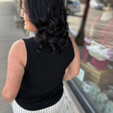 Black Euclid Tank Tops- Tanks THREAD & SUPPLY