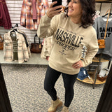 Sand Nashville Proper Sweatshirt Top - Sweatshirt GIRL DANGEROUS