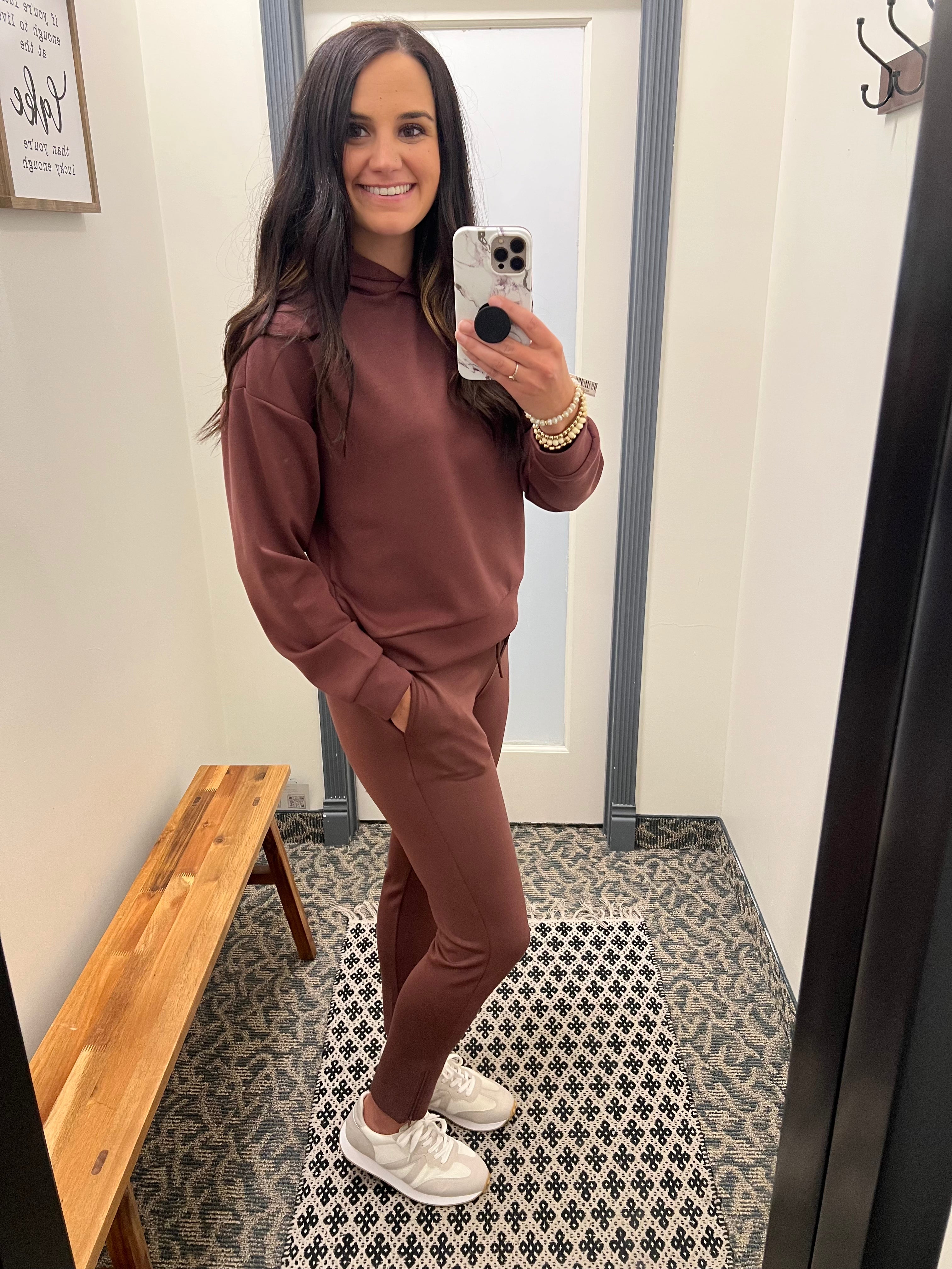 Cherrywood Zip Jogger Bottoms- Joggers THREAD & SUPPLY