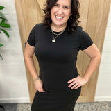 Black Dayton Dress Dresses THREAD & SUPPLY