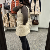 Long Bone Down Vest Outerwear - Vest Anorak