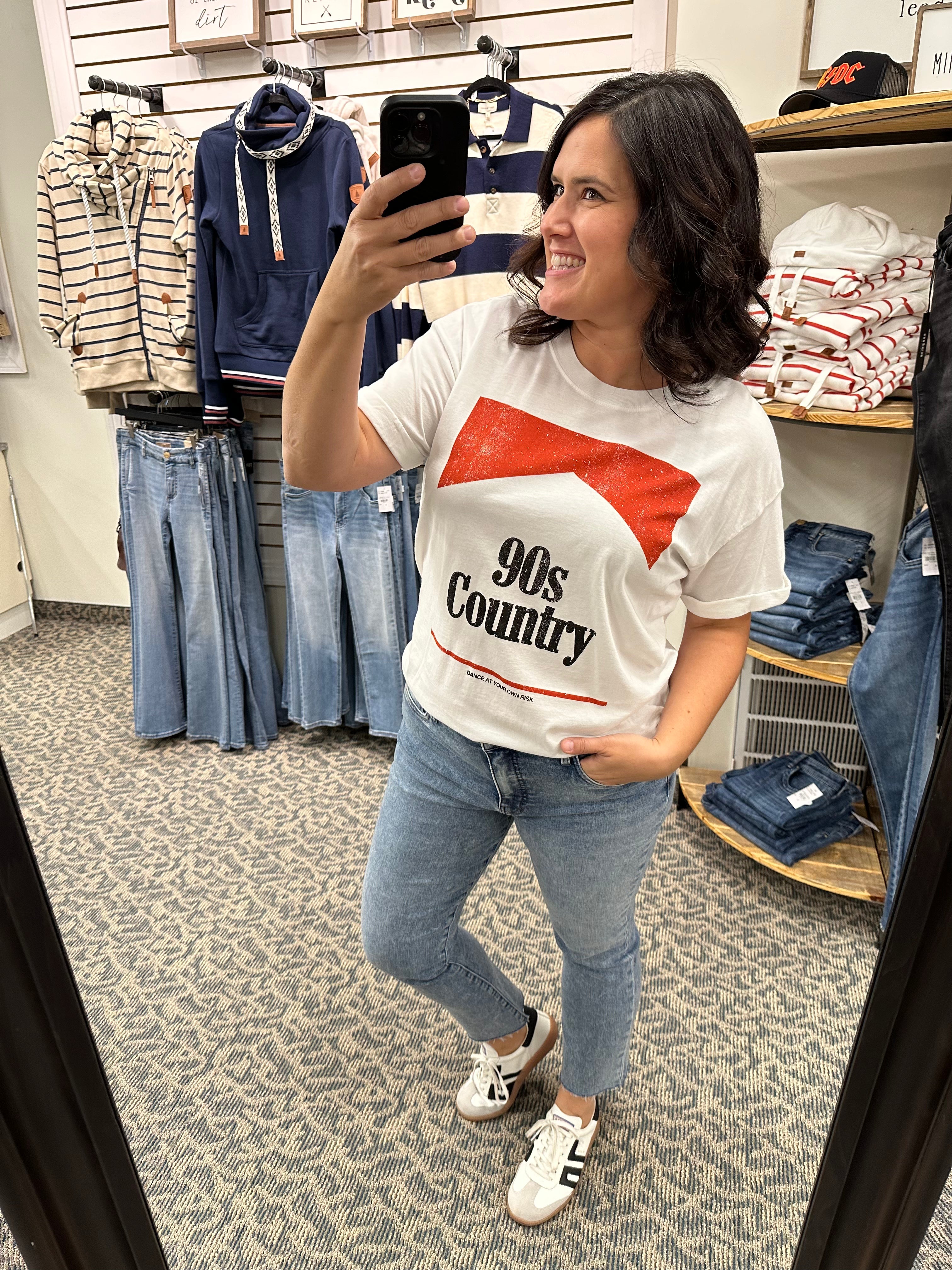 90's Country Tee Top - Tee GIRL DANGEROUS
