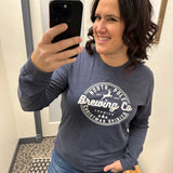 Navy North Pole Brewing Co Top - Tee HUMM & WILLOW