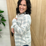 Leetonia Long Sleeve Boyfriend Shirt Tops - Button Ups FLAG AND ANTHEM
