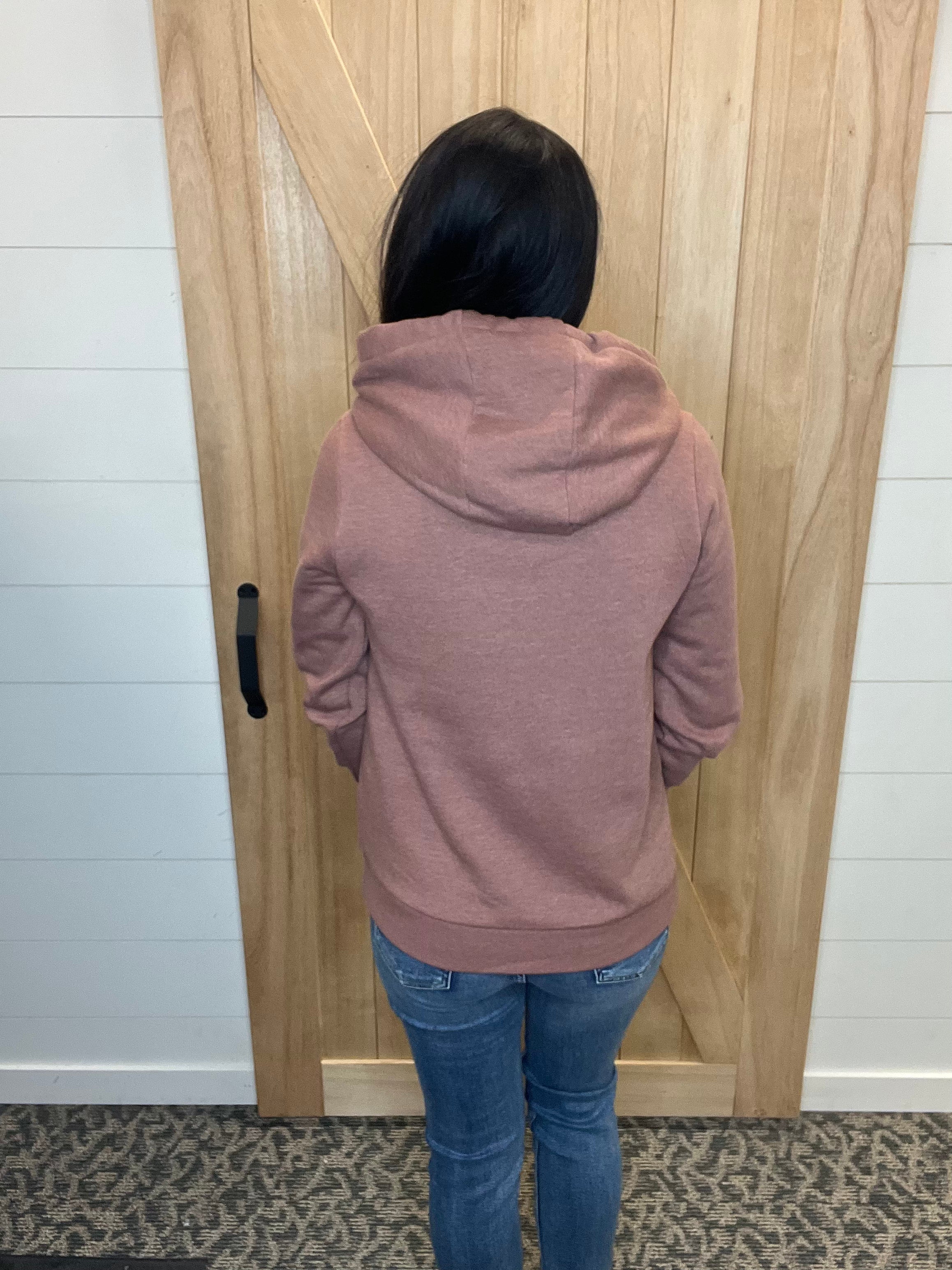 Light Brown Lucy Hoodie Top - Sweatshirt THREAD & SUPPLY