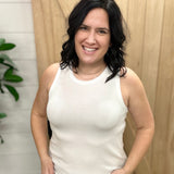 White Sinclair Tank Tops- Tanks THREAD & SUPPLY