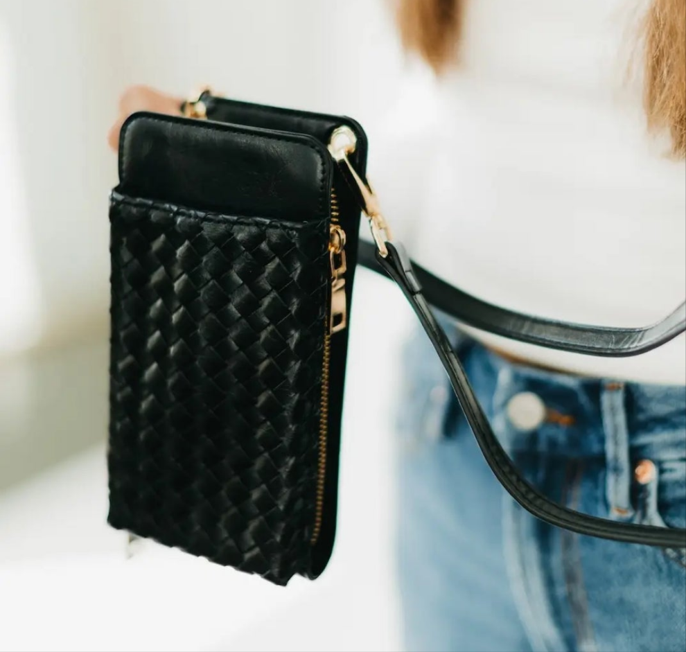 Woven Double Duty Bag Bags- Purses PRETTY SIMPLE WHOLESALE