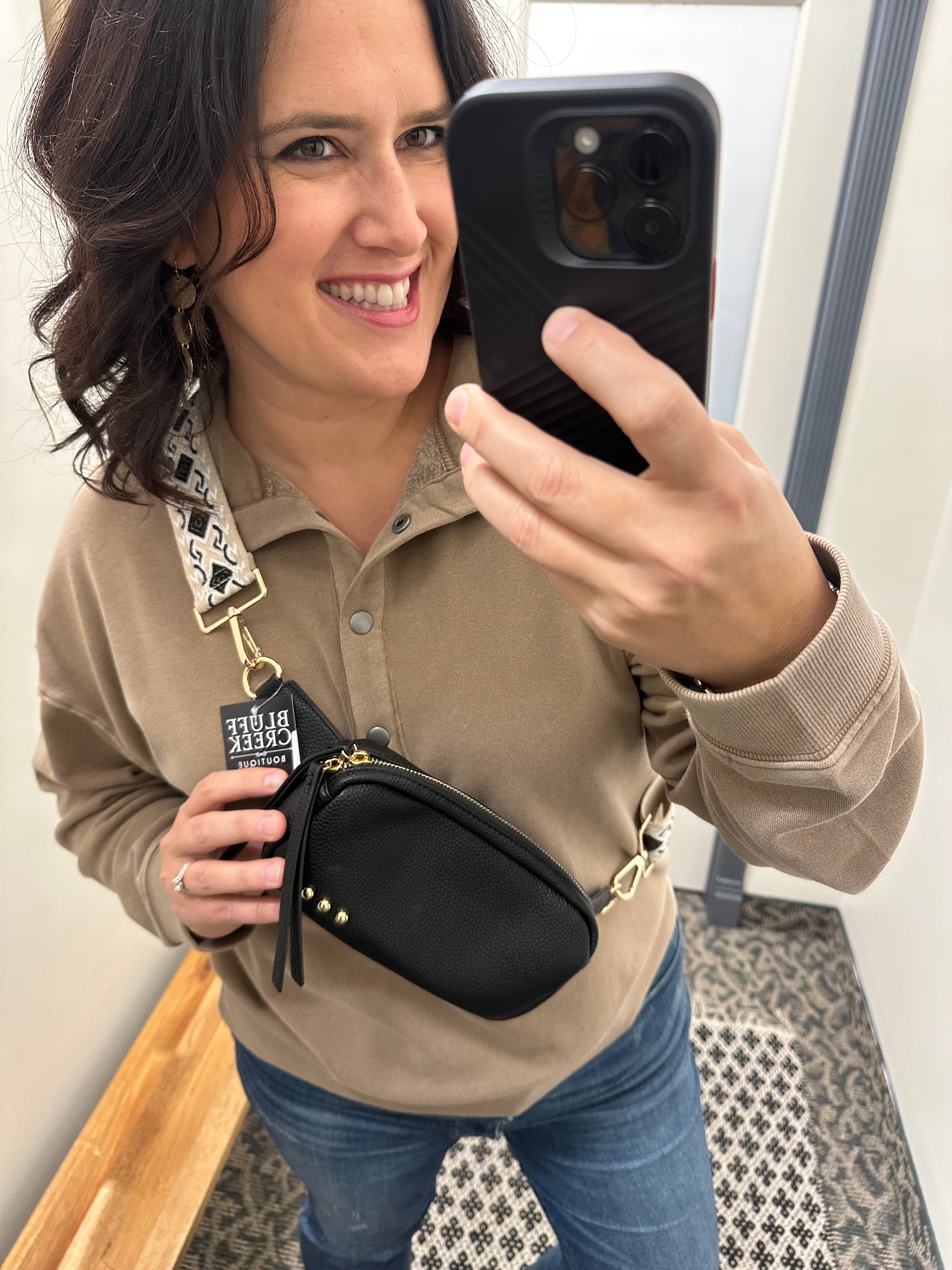 Jennifer Bag (3 colors) Bags- Purses PRETTY SIMPLE WHOLESALE black